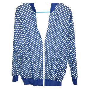 Vintage EUC lightweight zip front jacket